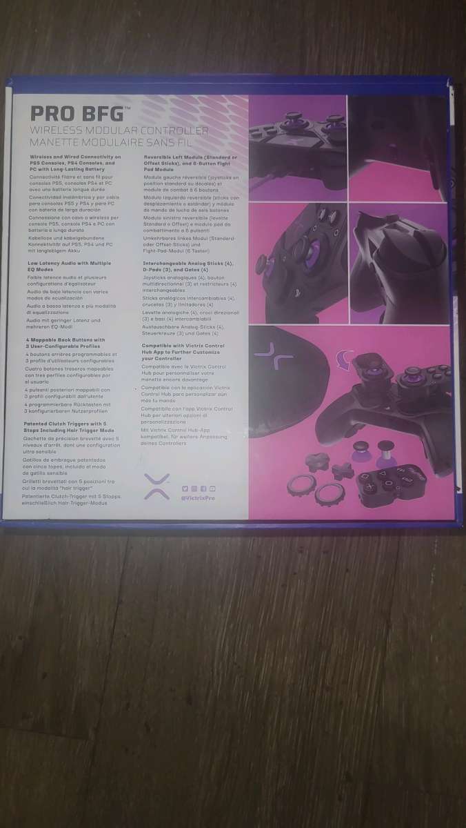 Victrix pro bfg controller Ps4 Ps5 PC
