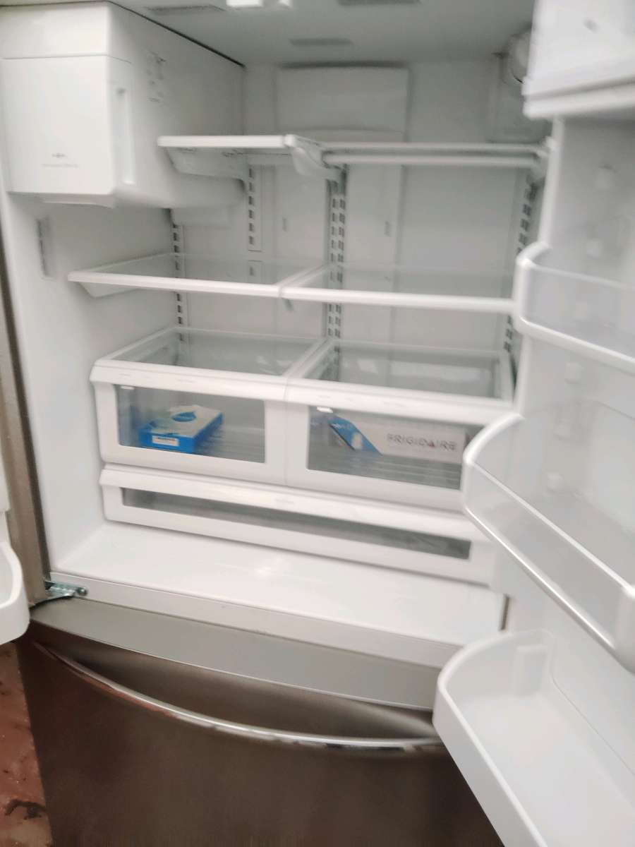 refrigerator and stove