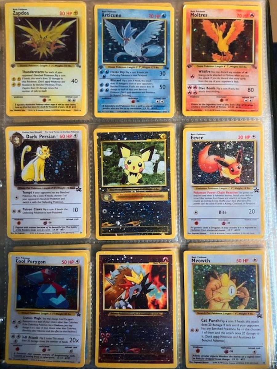 pokemon cards binder