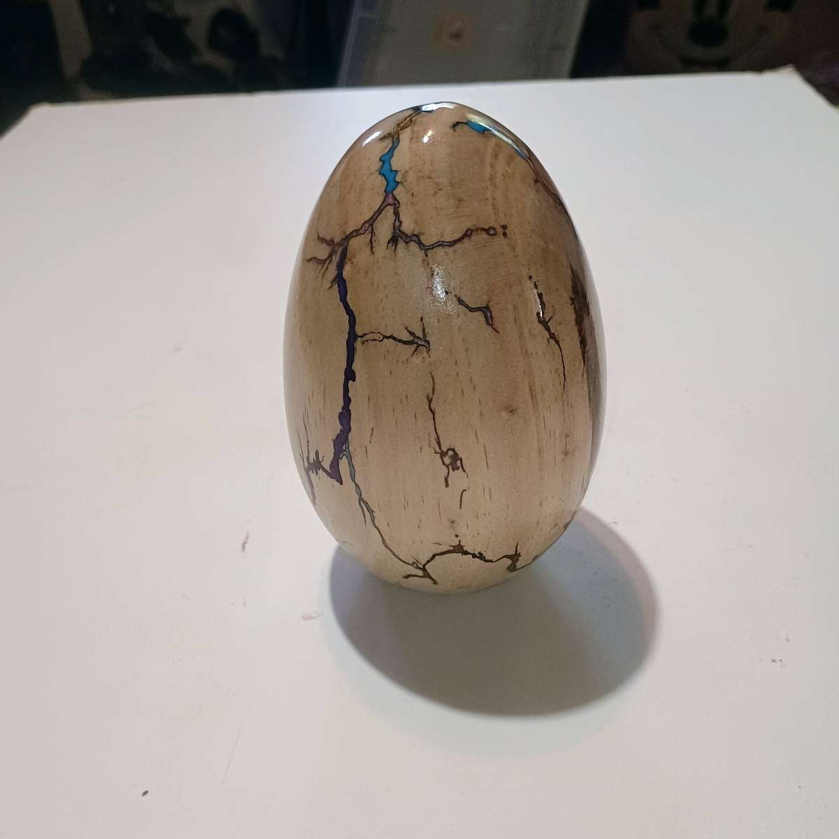 Egg Lichtenberg Fractal Burn Easter