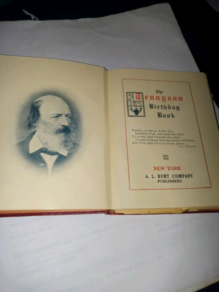 The Tennyson Birthday Book