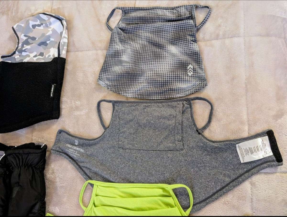 Free Country Youth Winter Bundle Face masks  gloves