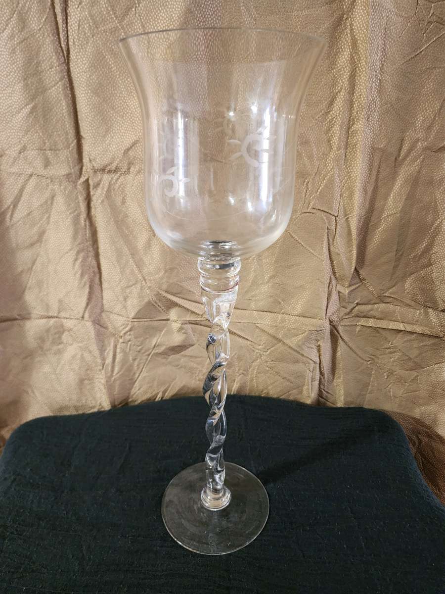 Glass Candle holder