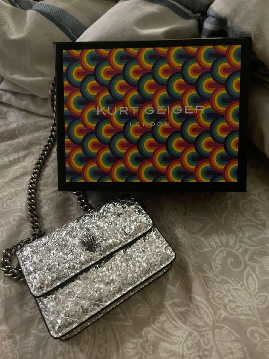 Kurt Geiger Micro Purse message before buying