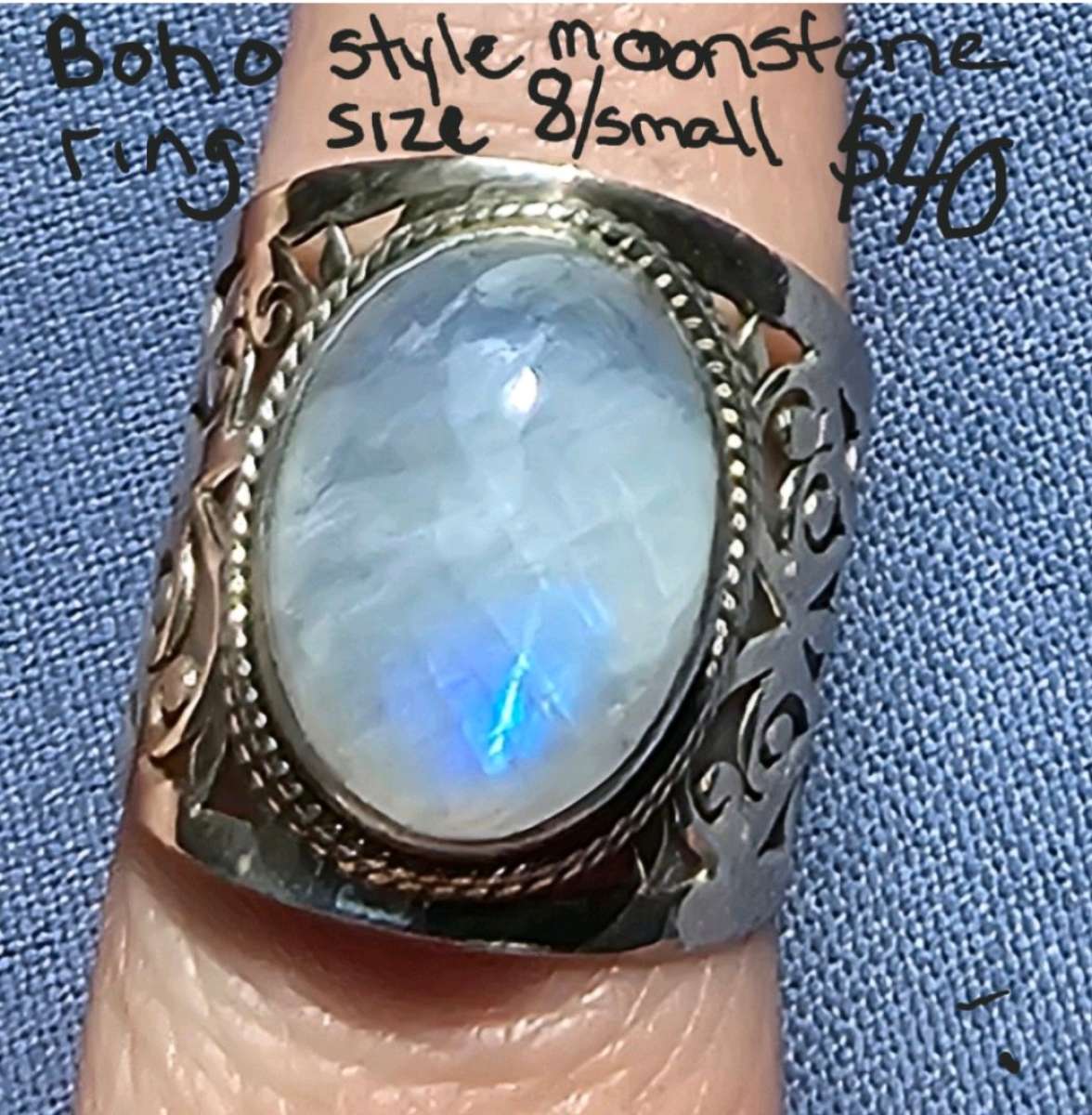 moonstone ring