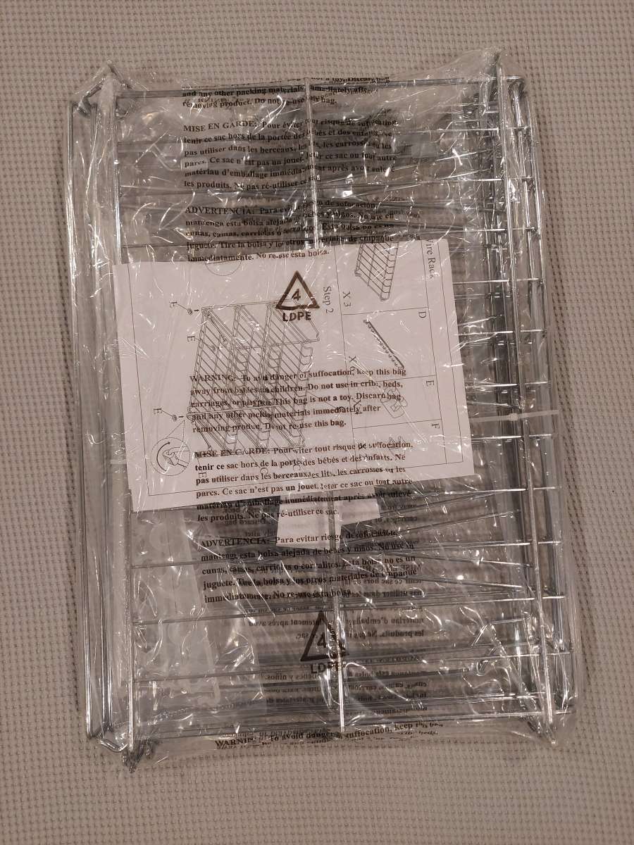 Chrome Stackable Wire Rack