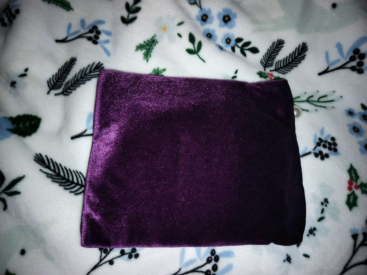 Purple Make Up Bag