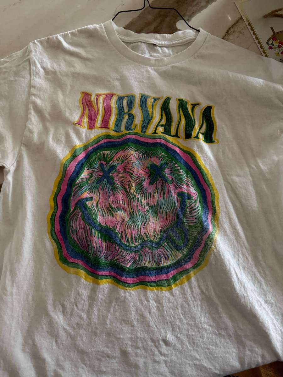 Nirvana smiley Tshirt