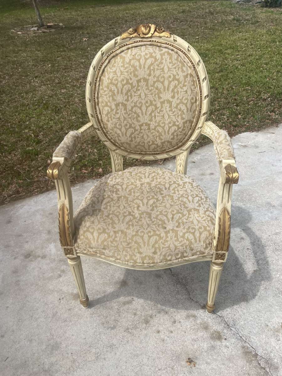 Vintage French Accent Chair
