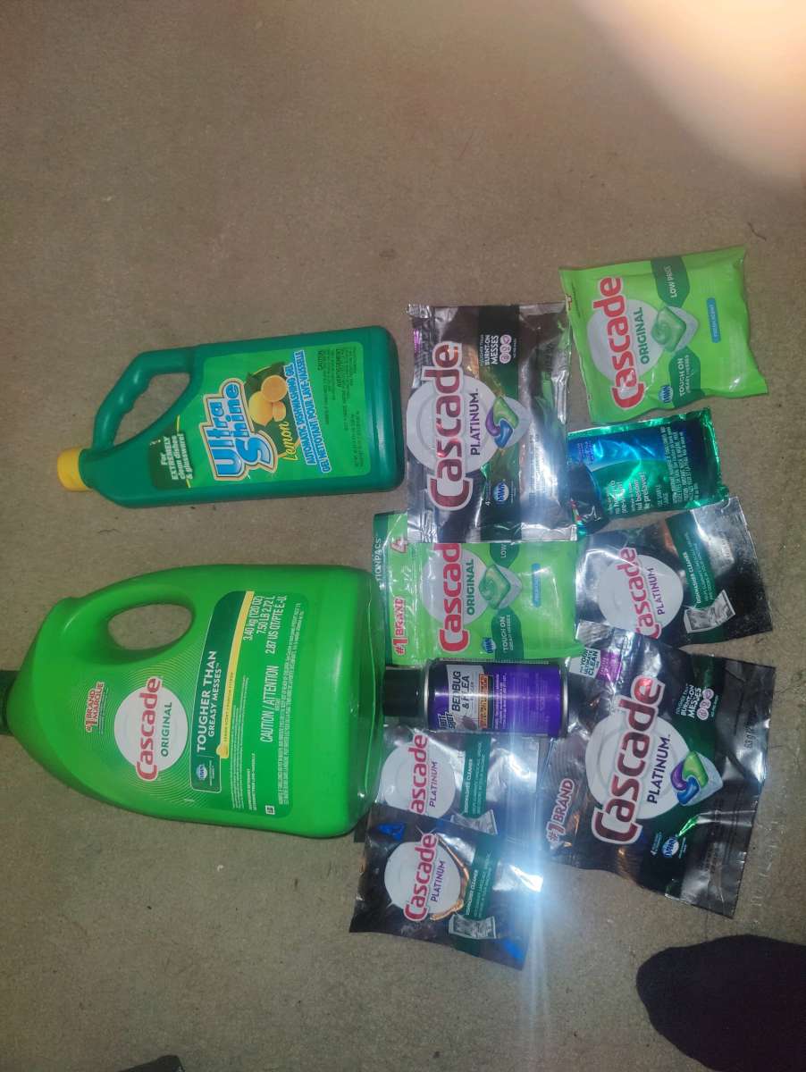 dishwasher and liquids