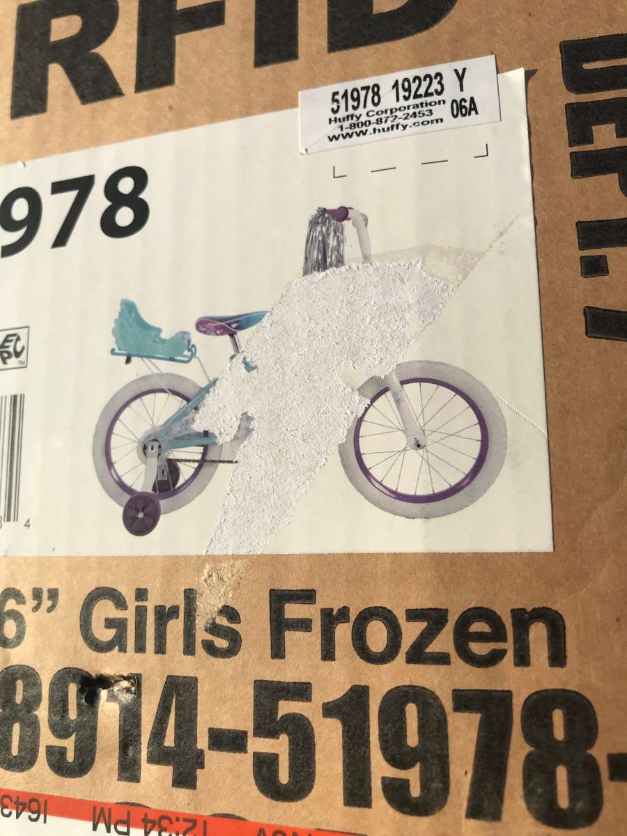 16 in frozen bicycle