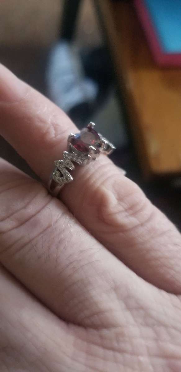 Pyrobe Garnet Ring