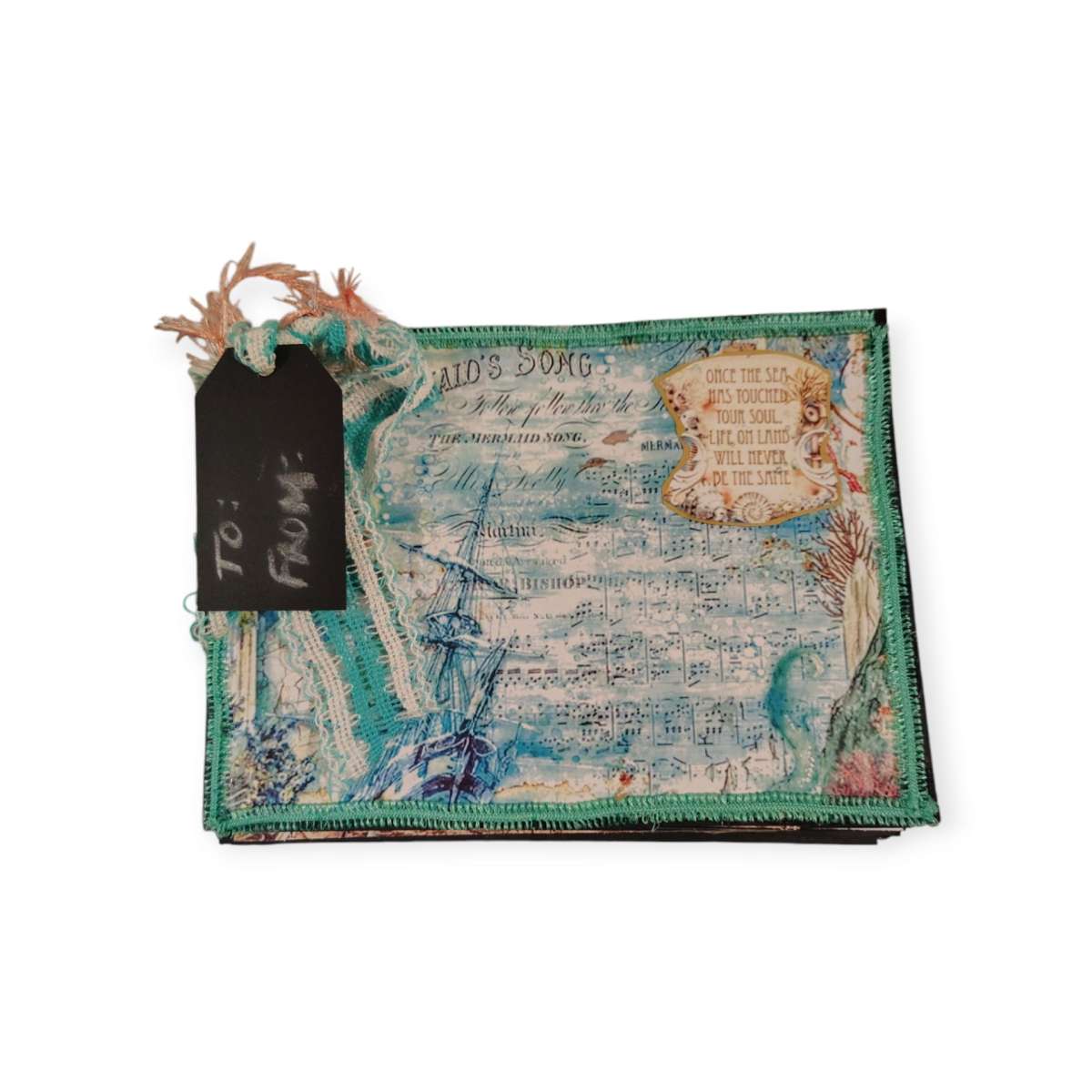 Mermaid Themed Scrapbook