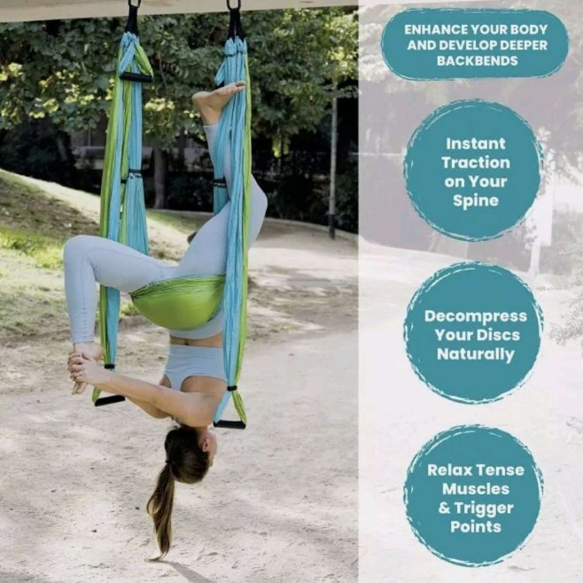 YOGABODY Yoga Trapeze Swing Inversion tool