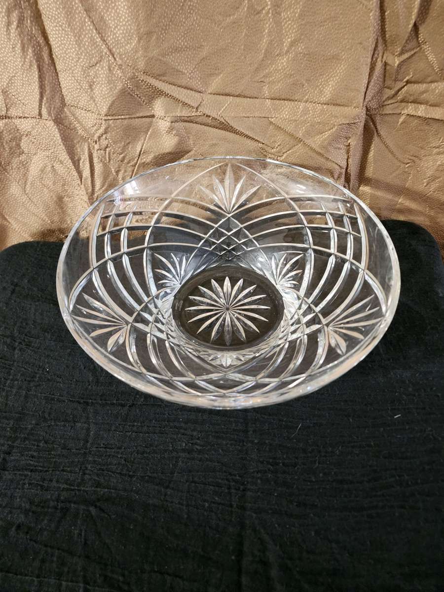 Waterford crystal centerpiece bowl