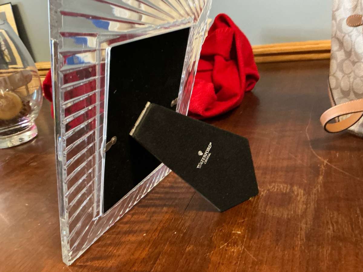 Waterford crystal religious frame