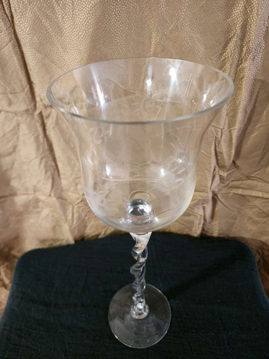 Glass Candle holder
