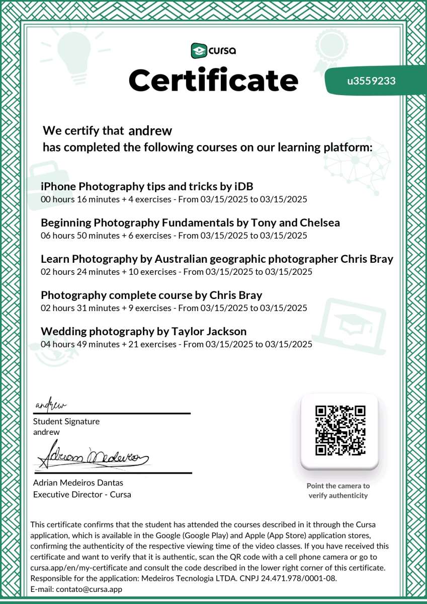 Professional Photography