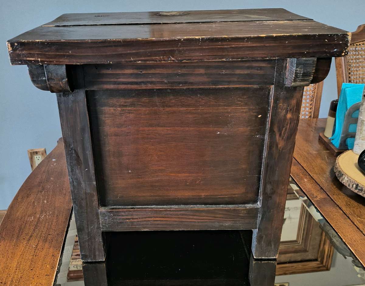 18901920 Korean Grain Chest Antique in original state
