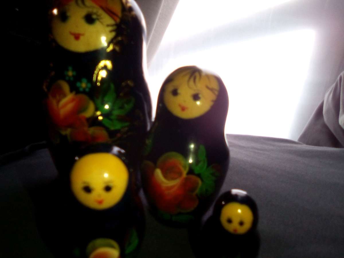 Russian stacking doll vintage