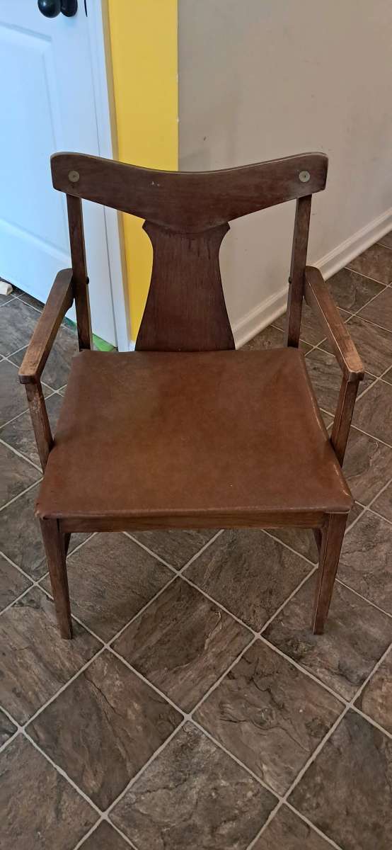 6 vintage MCM mid century modern dinning chairs