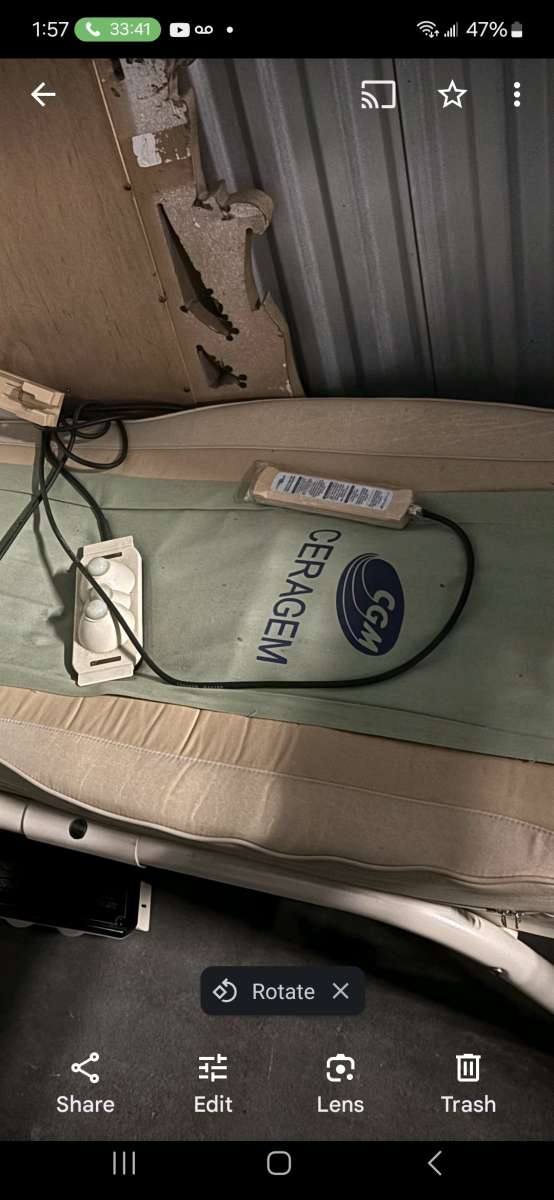 CGM CERAGEM therapist massage bed