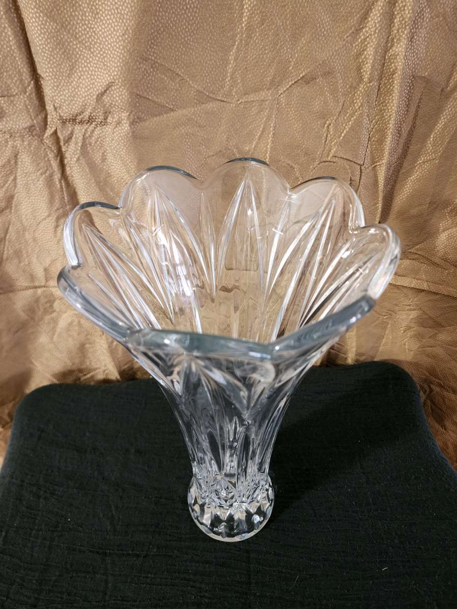 Lenox crystal vase