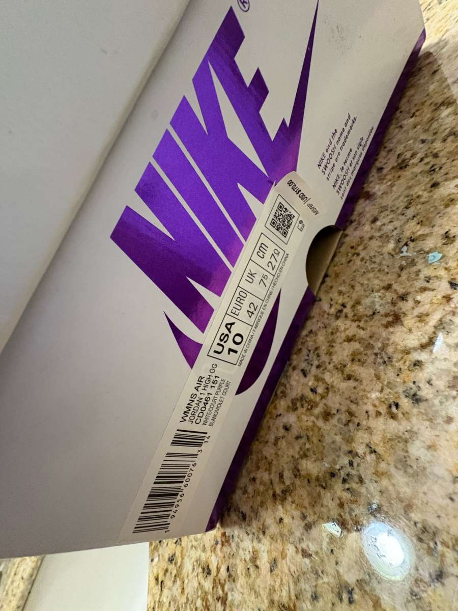 Jordan 1s high court purple