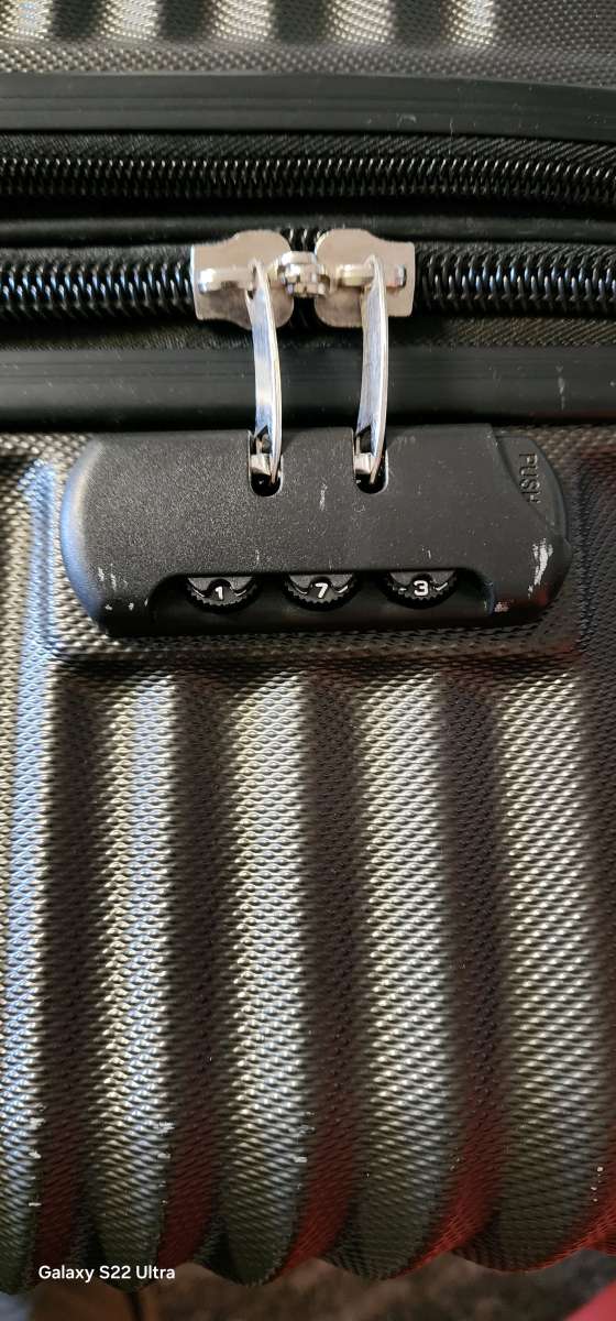 traveling suitcase