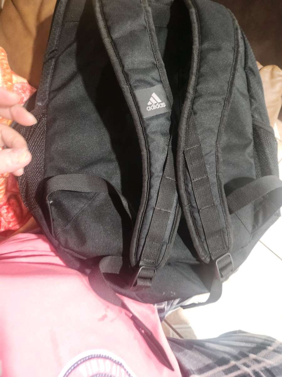 Black addidas backpack