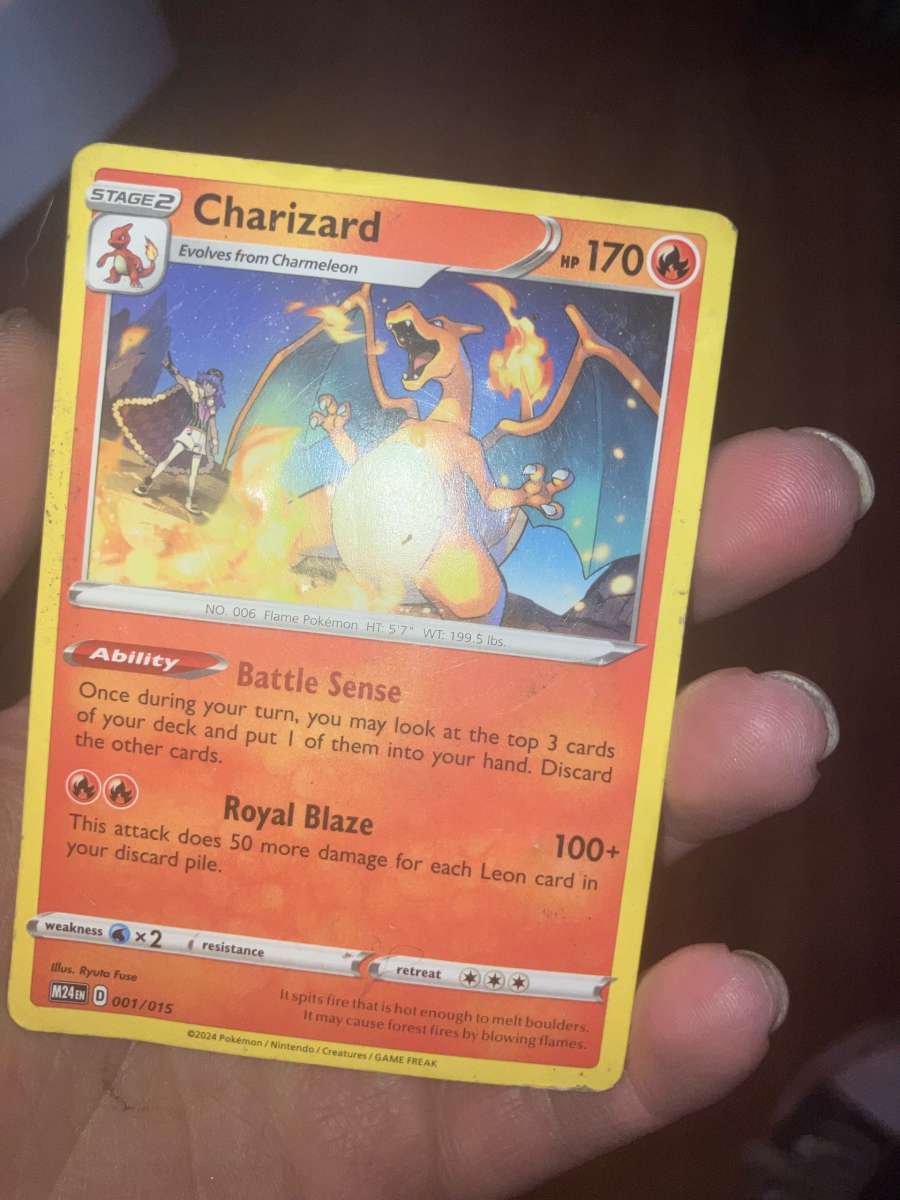 charzard royal blaze card
