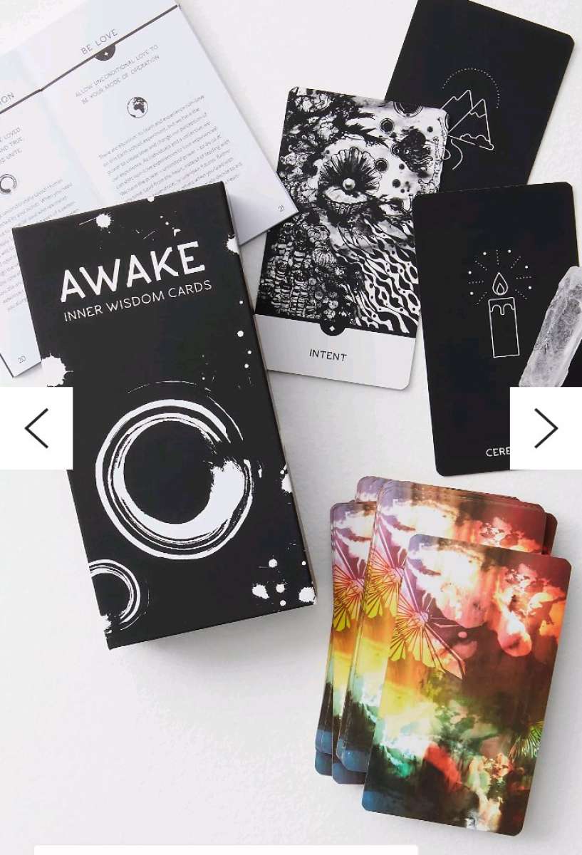 Awake Inner Wisdom Cards w Guidebook Quartz