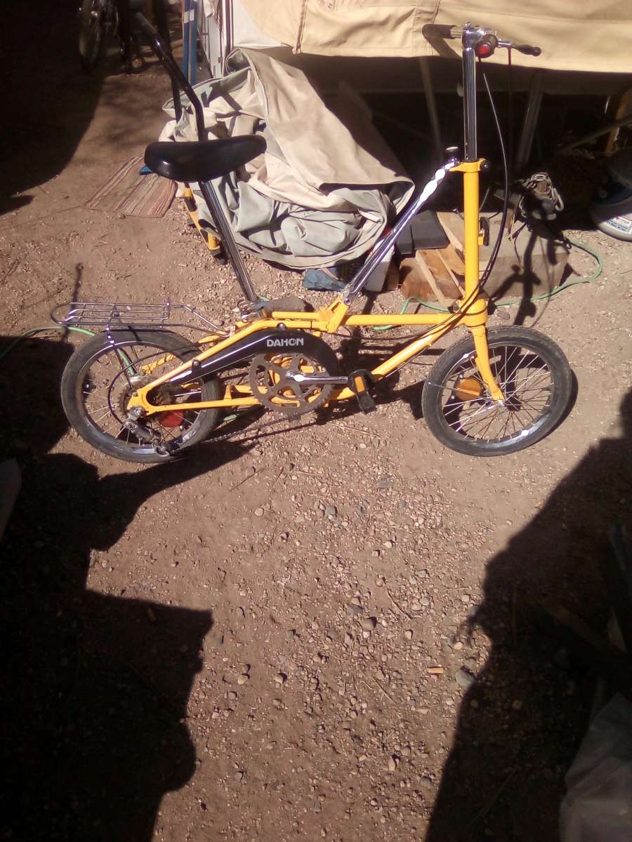 vintage 1982 16in folding bike