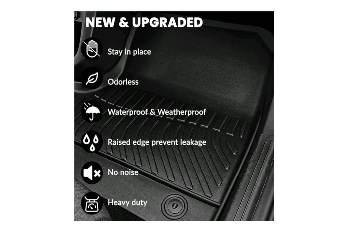 Tesla Cybertruck 2024 all weather mats