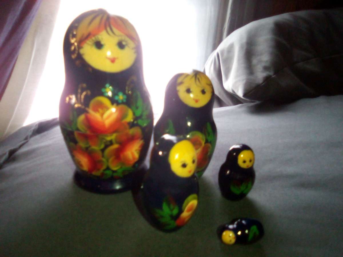 Russian stacking doll vintage