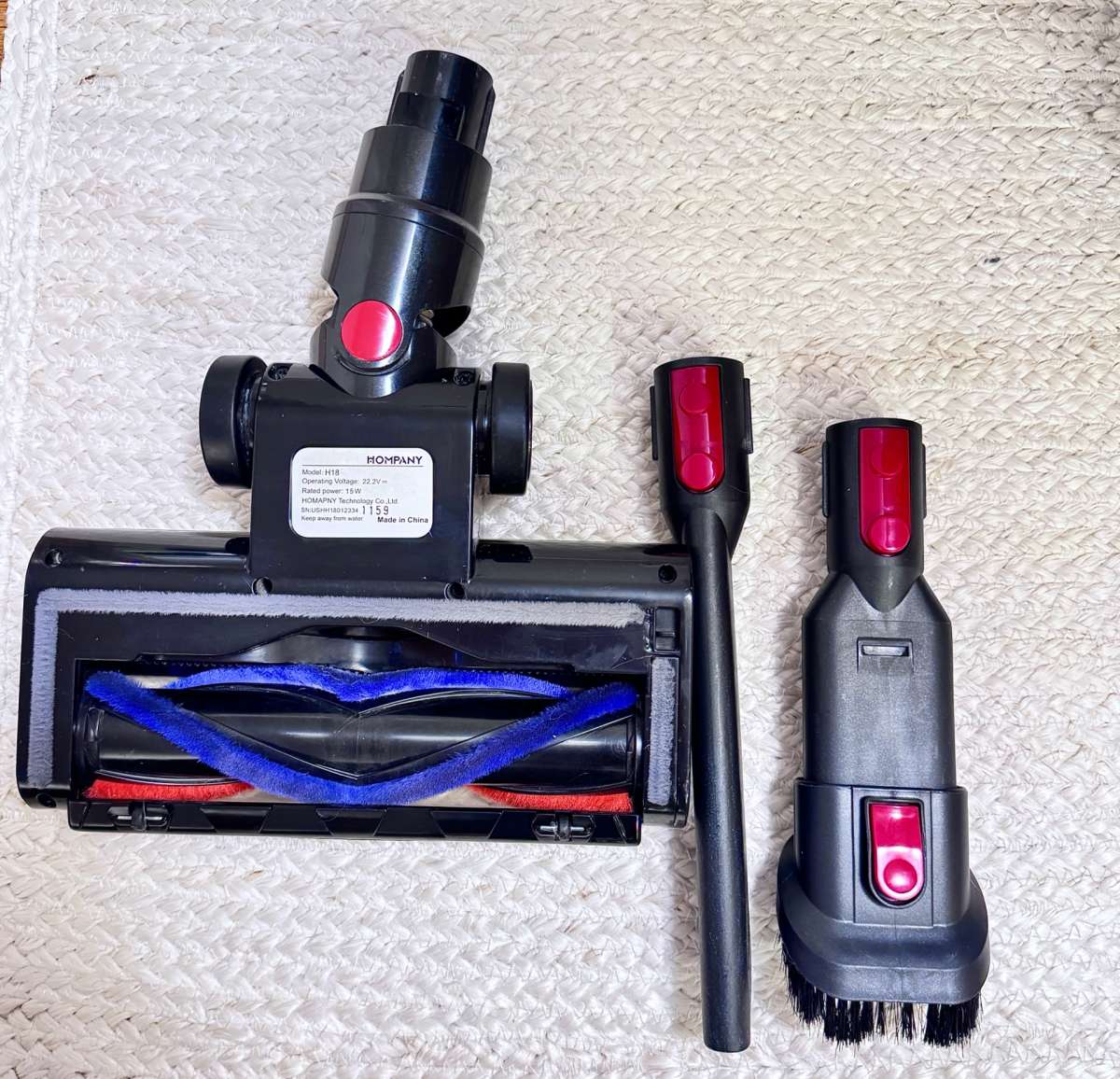 Lightweight Rechargeable Cordless Stick Vacuum 50 Minute Run