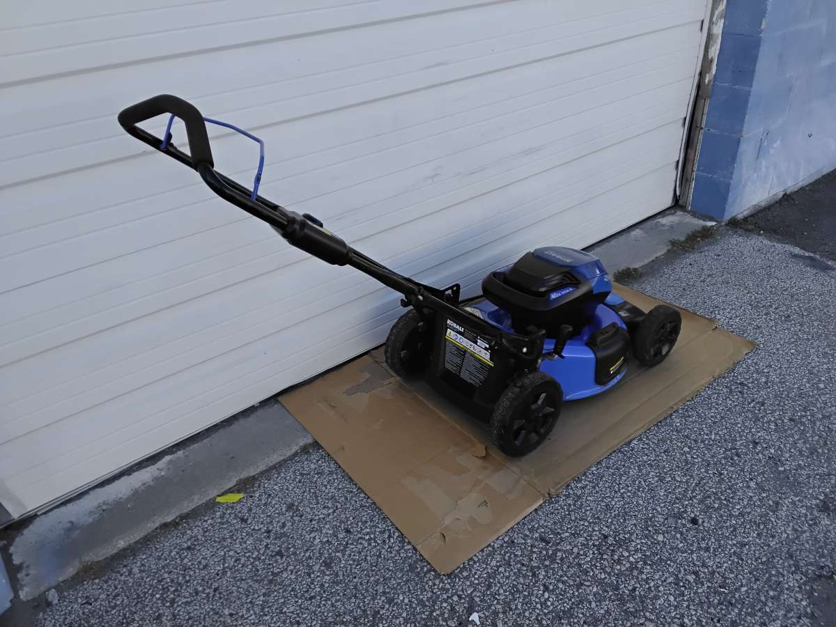 Nice Kobalt Cordless 40 Volt Brushless Lawn Mower