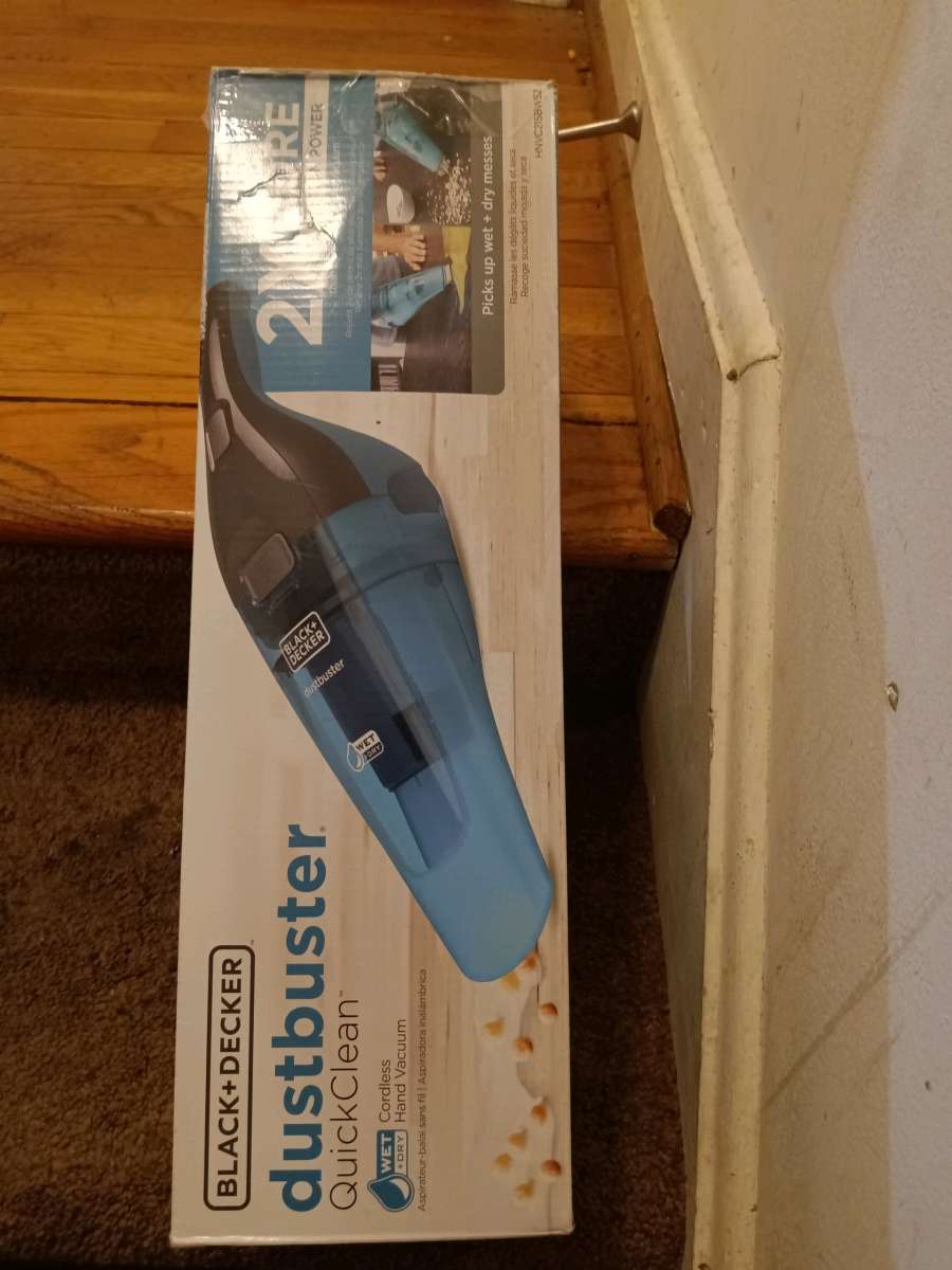 Used 1xBlack  Decker dust buster car vac