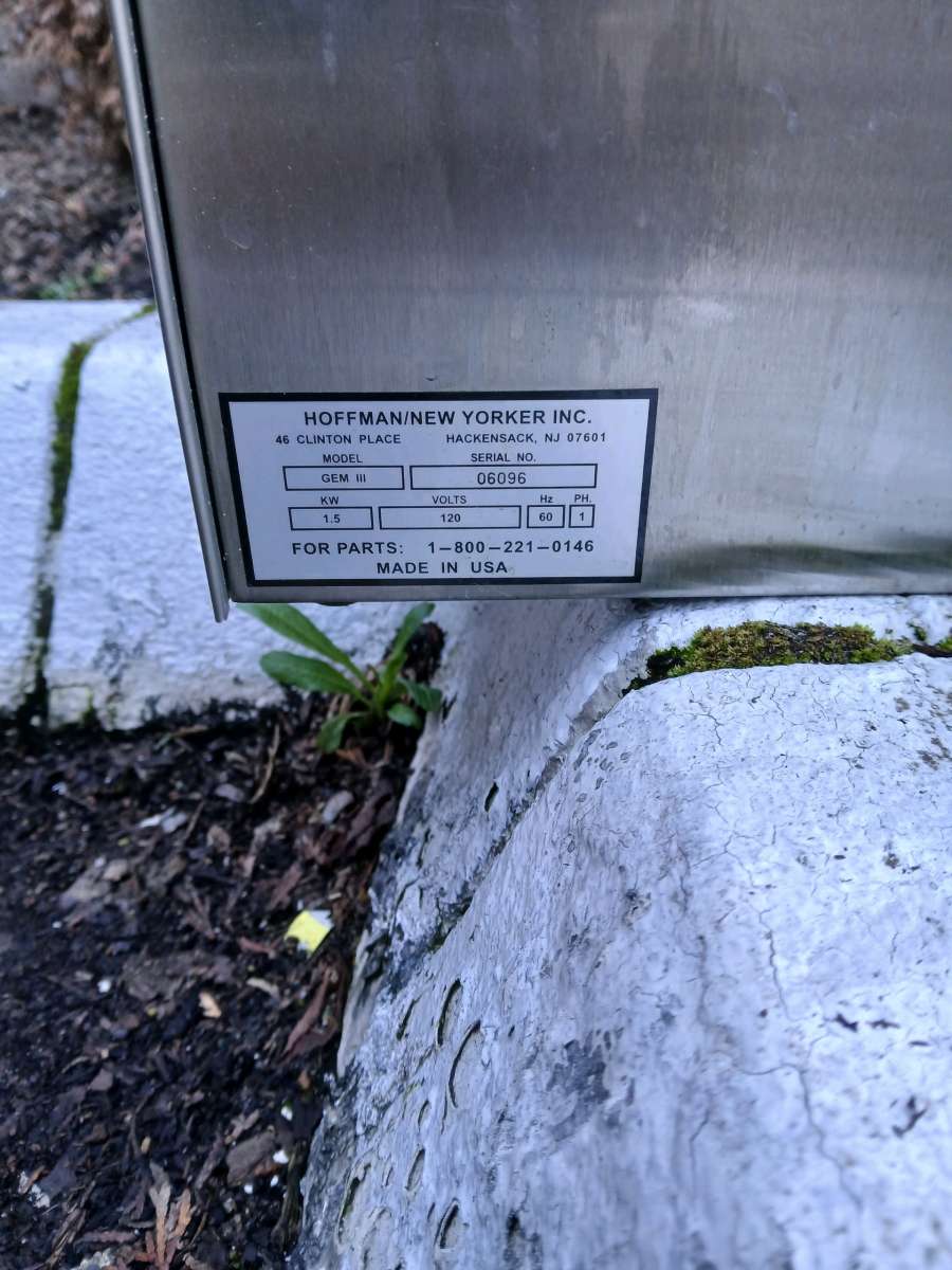 hoffman commercial steamer