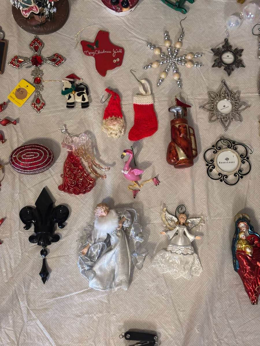 Christmas tree ornaments