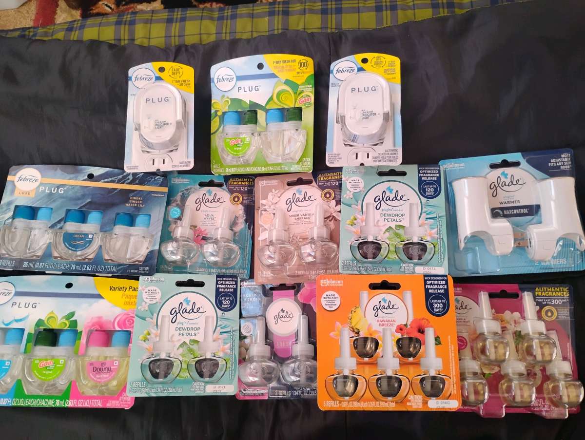 Glade and Febreze Plug Ins and Refills