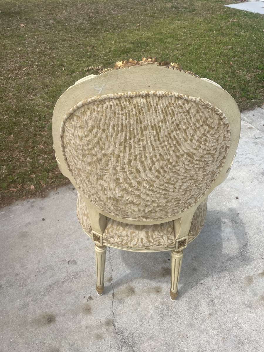 Vintage French Accent Chair