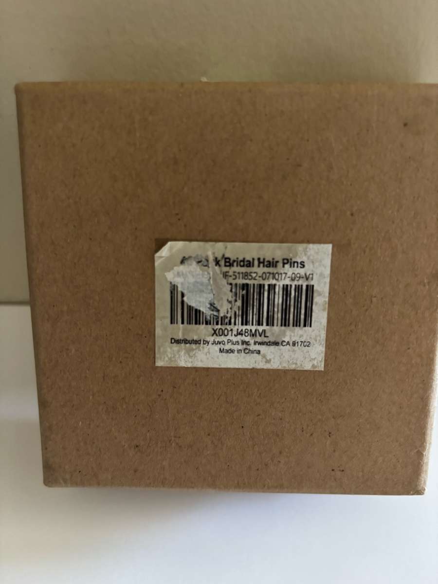 David bridal pearl and rhinestone hair pins