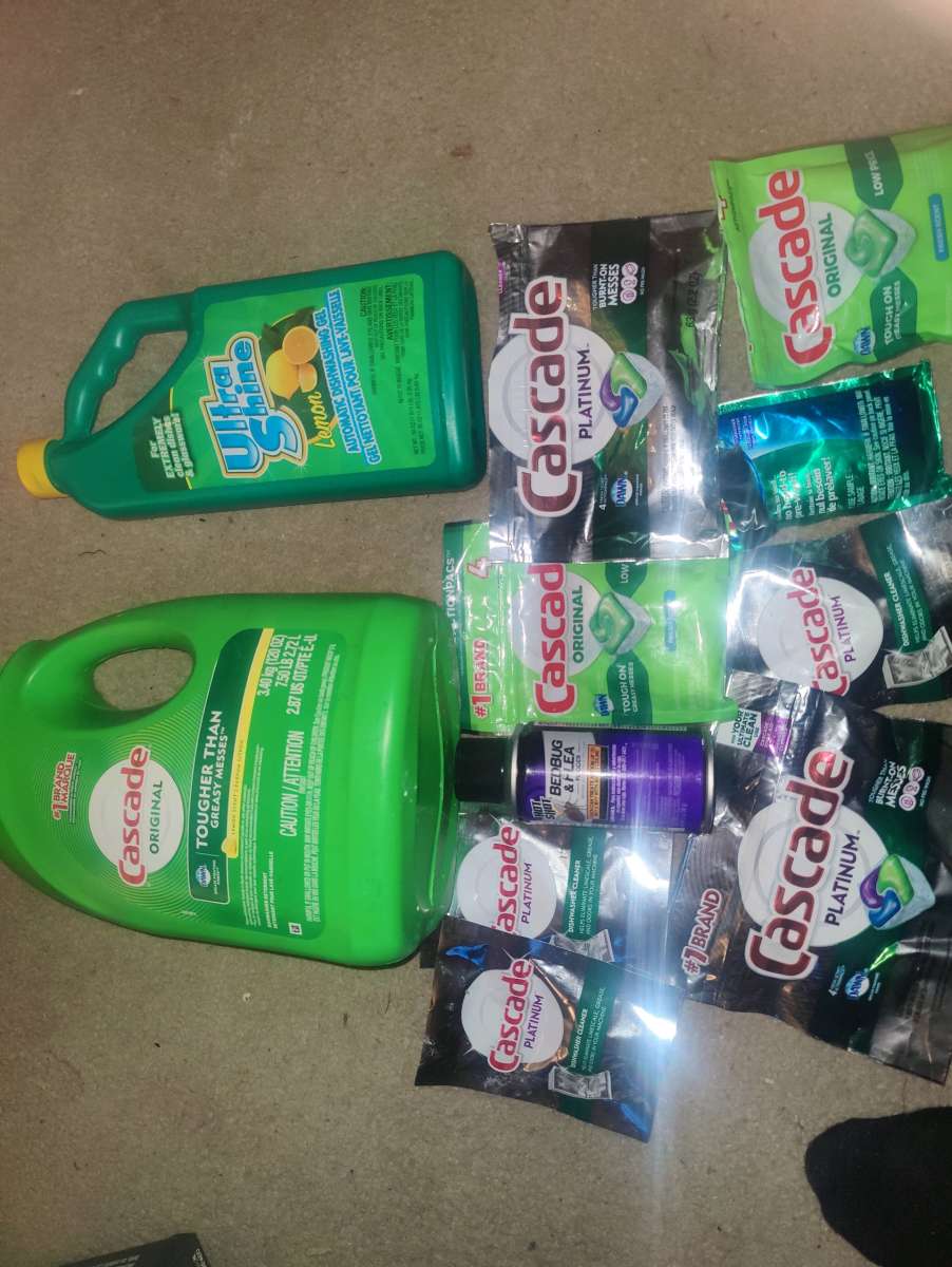 dishwasher and liquids