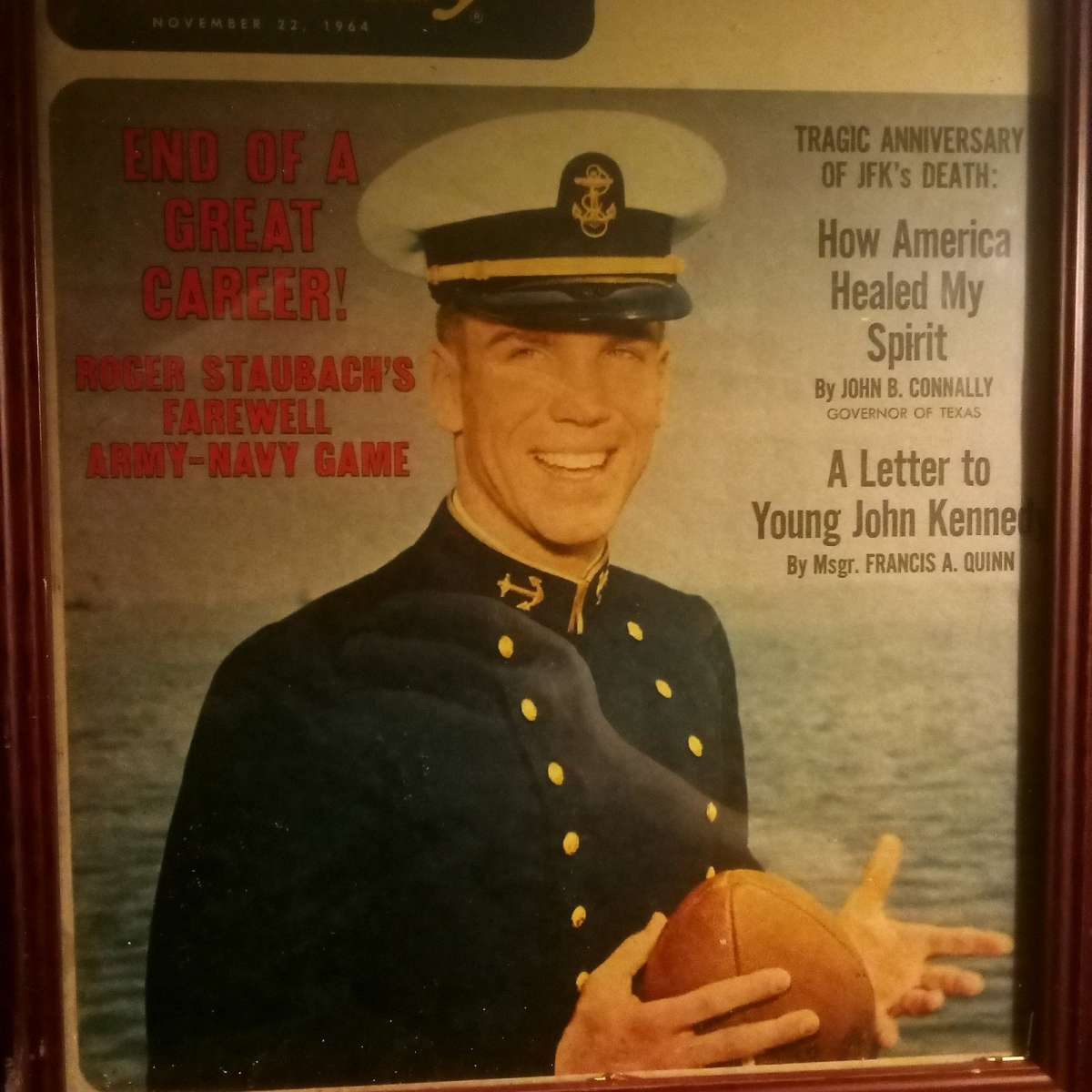 Very early Roger Staubach photo