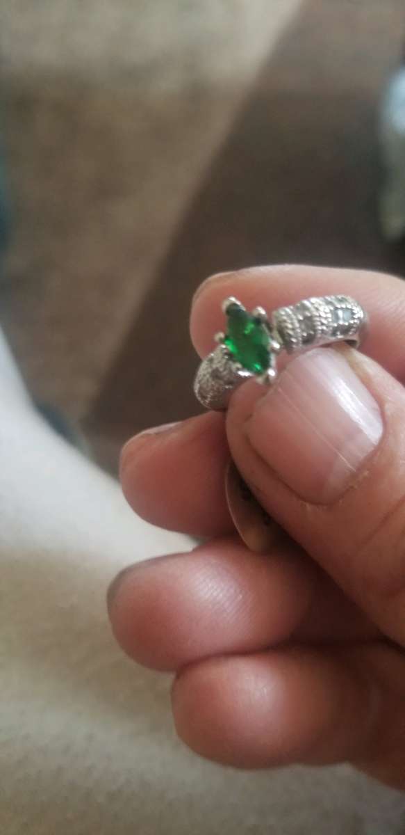 Grossular Garnet Ring