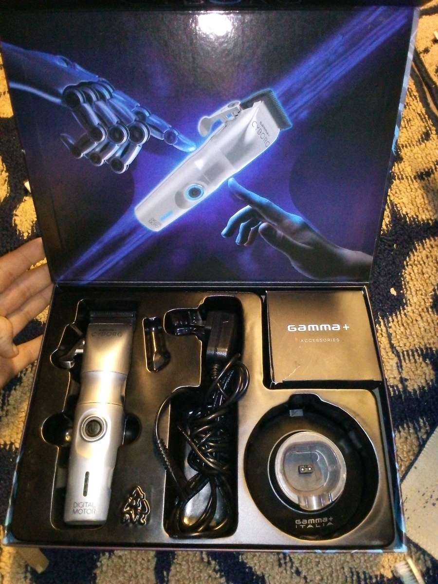 gamma cyborg barber clippers