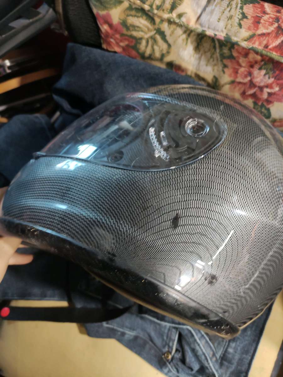 small motorcycle helmet with visor