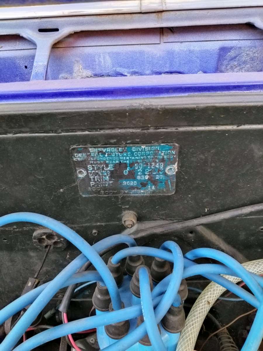 1958 Chevy Delray 4 Door Sedan