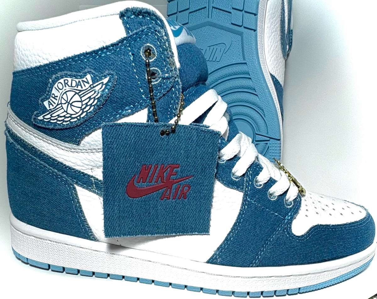 Nike Jordan Retro 1 Og Denim Size 7 8 10